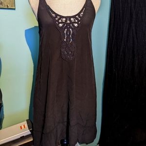 Wilfred lace front tank silk dress